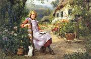 Henry John Yeend King In the Garden oil painting artist